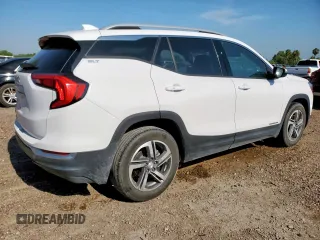 2021 GMC Terrain SLT z VIN 3GKALPEV0ML384335, wystawiony jako Copart lot #56004725 z przebiegiem 33 771 mil mil oraz Szkoda całkowita • Salvage title. Historia ofert i sprzedaży dostępna na DreamBid. Obrazek 3.