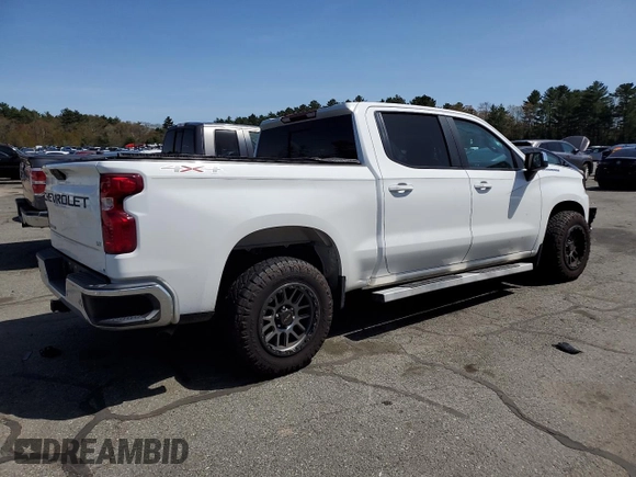 2021 Chevrolet Silverado 1500 LT z VIN 3GCUYDETXMG270715, wystawiony jako Copart lot #54745355 z przebiegiem Nie podano mil oraz Szkoda całkowita • Salvage title. Historia ofert i sprzedaży dostępna na DreamBid. Obrazek 3.