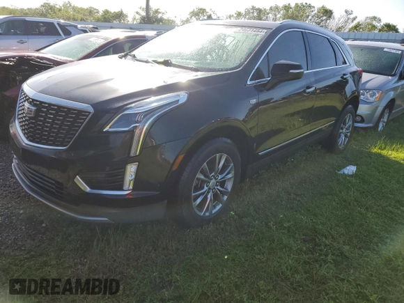 2021 Cadillac XT5 FWD Premium Luxury with VIN 1GYKNCRS0MZ173433, listed as a Copart auction lot 74671454 with Not Provided miles and Non Repairable. Bid and sale history available at carsss.com. Image 1.