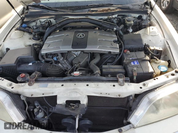 2000 Acura RL with VIN JH4KA9654YC000685, listed as a Copart auction lot 73986054 with 0 mi miles and Salvage Title. Bid and sale history available at carsss.com. Image 11.