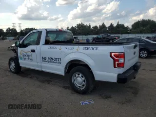 2018 Ford F-150 XL with VIN 1FTMF1CB5JKC60936, listed as a Copart auction lot 62690505 with 73,749 mi miles and Salvage title. Bid and sale history available at DreamBid. Image 2.