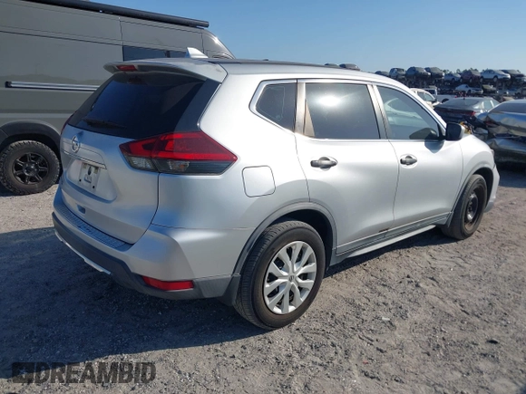 2018 Nissan Rogue SV with VIN KNMAT2MT7JP609512, listed as a IAAI auction lot 42137150 with 66,953 mi miles and . Bid and sale history available at DreamBid. Image 4.