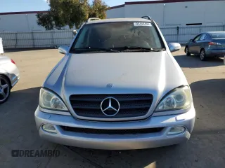 2002 Mercedes-Benz M-Class with VIN 4JGAB54E62A338903, listed as a Copart auction lot 83446494 with 63,255 mi miles and Clean Title. Bid and sale history available at carsss.com. Image 5.