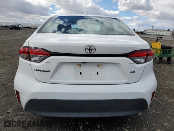 2024 Toyota Corolla LE with VIN 5YFB4MDE5RP162199, listed as a Copart auction lot 49690975 with 22,440 mi miles and Clean Title. Bid and sale history available at DreamBid. Image 6.