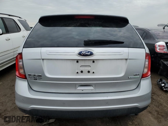 2014 Ford Edge SEL with VIN 2FMDK3J94EBA85923, listed as a Copart auction lot 48930795 with 242,366 mi miles and Salvage Title. Bid and sale history available at carsss.com. Image 6.