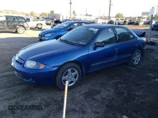 2004 Chevrolet Cavalier LS with VIN 1G1JF52F447362243, listed as a Copart auction lot 80751454 with 76,768 mi miles and Salvage Title. Bid and sale history available at carsss.com. Image 1.