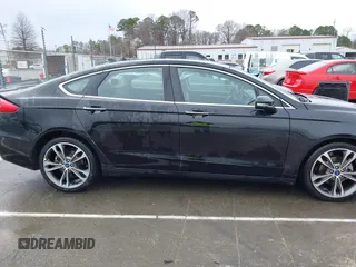 2019 Ford Fusion Titanium with VIN 3FA6P0K93KR243148, listed as a IAAI auction lot 41757469 with 78,859 mi miles. Bid and sale history available at carsss.com. Image 13.