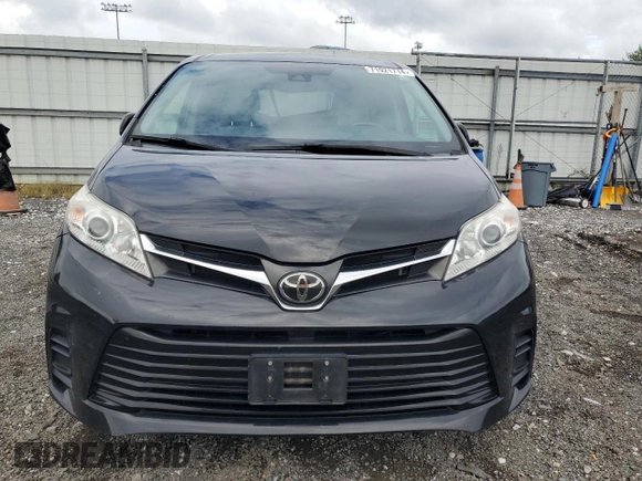2019 Toyota Sienna LE with VIN 5TDJZ3DC6KS220467, listed as a Copart auction lot 71921714 with 70,950 mi miles and Salvage Title. Bid and sale history available at carsss.com. Image 5.