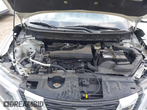 2017 Nissan Rogue SV with VIN KNMAT2MT1HP567364, listed as a IAAI auction lot 41666054 with 201,231 mi miles. Bid and sale history available at carsss.com. Image 10.