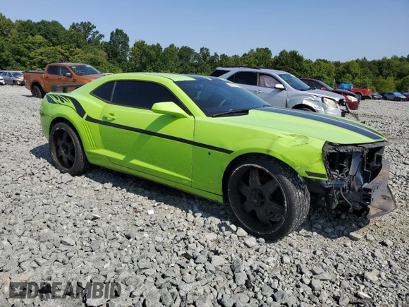 2012 Chevrolet Camaro 1LT with VIN 2G1FB1E32C9140888, listed as a Copart auction lot 58546705 with 122,035 mi miles and Salvage title. Bid and sale history available at DreamBid. Image 4.