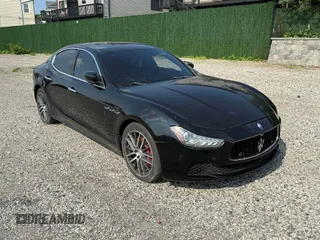 2016 Maserati Ghibli S Q4 z VIN ZAM57RTA5G1185172, wystawiony jako IAAI lot #42500839 z przebiegiem 67 285 mil mil oraz . Historia ofert i sprzedaży dostępna na DreamBid. Obrazek 1.