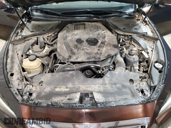 2018 Infiniti Q50 2.0t LUXE with VIN JN1CV7AR2JM490006, listed as a Copart auction lot 47308215 with 151,159 mi miles and Clean Title. Bid and sale history available at carsss.com. Image 11.