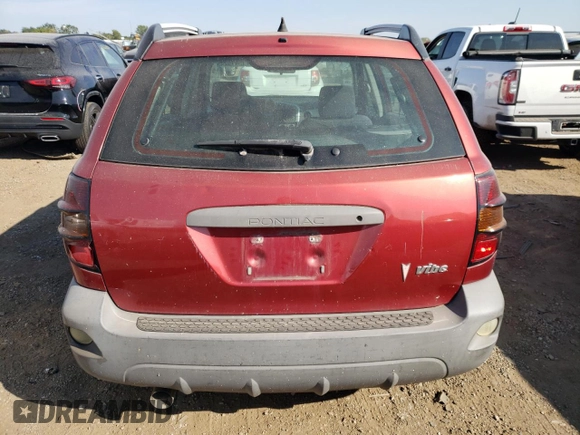2005 Pontiac Vibe with VIN 5Y2SL63845Z470460, listed as a Copart auction lot 71541524 with 229,704 mi miles and Clean Title. Bid and sale history available at carsss.com. Image 6.