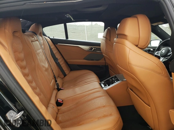 2022 BMW 8 Series 840i with VIN WBAGV2C04NCH43645, listed as a Copart auction lot 46637683 with 25,806 mi miles and . Bid and sale history available at DreamBid. Image 10.