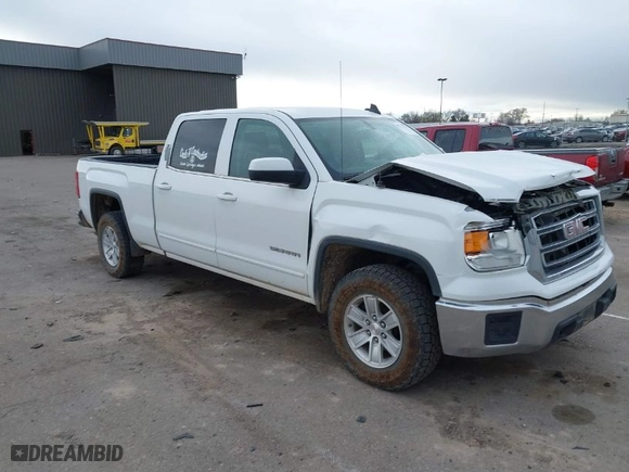 2015 GMC Sierra 1500 SLE with VIN 3GTU2UECXFG195356, listed as a IAAI auction lot 41777752 with 171,549 mi miles. Bid and sale history available at carsss.com. Image 1.