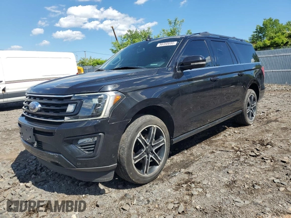 2019 Ford Expedition Max Limited z VIN 1FMJK2AT0KEA64642, wystawiony jako Copart lot #56350695 z przebiegiem 52 194 mil mil oraz Czysty tytuł • Clean title. Historia ofert i sprzedaży dostępna na DreamBid. Obrazek 1.