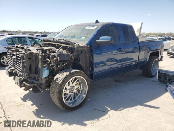 2018 Chevrolet Silverado 1500 LT with VIN 1GCRCREC8JZ229254, listed as a Copart auction lot 49842595 with 105,596 mi miles and Salvage Title. Bid and sale history available at DreamBid. Image 1.