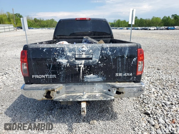 2008 Nissan Frontier SE with VIN 1N6AD06W58C401006, listed as a Copart auction lot 57313695 with 197,735 mi miles and Clean title. Bid and sale history available at DreamBid. Image 6.