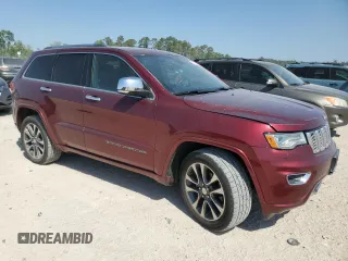 2018 Jeep Grand Cherokee High Altitude with VIN 1C4RJECG8JC172495, listed as a Copart auction lot 52805485 with 56,769 mi miles and Clean title. Bid and sale history available at DreamBid. Image 4.