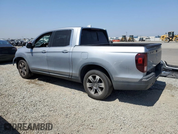 2019 Honda Ridgeline RTL with VIN 5FPYK2F55KB003581, listed as a Copart auction lot 61231815 with 77,166 mi miles and Salvage title. Bid and sale history available at DreamBid. Image 2.