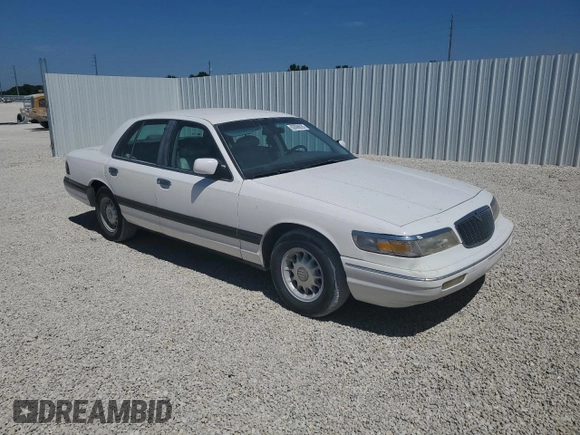 1997 Mercury Grand Marquis LS with VIN 2MELM75W1VX629815, listed as a Copart auction lot 50696635 with 52,626 mi miles and Clean Title. Bid and sale history available at DreamBid. Image 4.