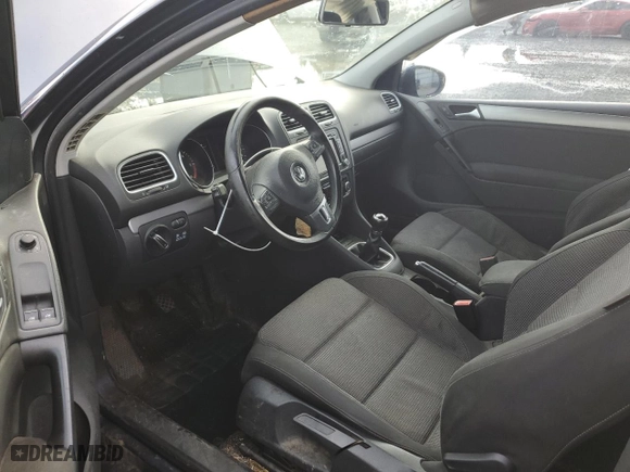 2012 Volkswagen Golf TDI with VIN WVWMM7AJ7CW292611, listed as a Copart auction lot 87514475 with 207,383 mi miles and Salvage Title. Bid and sale history available at carsss.com. Image 8.
