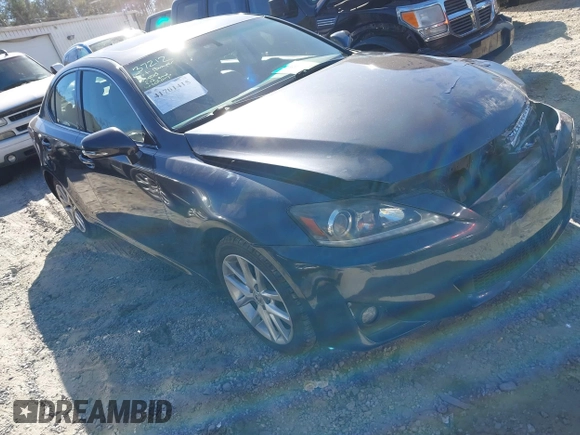 2011 Lexus IS 250 with VIN JTHCF5C22B5046407, listed as a IAAI auction lot 41701415 with 98,460 mi miles and . Bid and sale history available at DreamBid. Image 1.