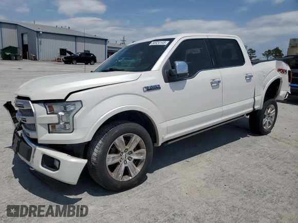 2016 Ford F-150 XLT with VIN 1FTEW1EF7GFA11298, listed as a Copart auction lot 58924145 with 197,189 mi miles and Salvage title. Bid and sale history available at DreamBid. Image 1.
