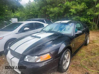 2002 Ford Mustang Standard with VIN 1FAFP40412F170034, listed as a Copart auction lot 61275825 with 174,868 mi miles and Salvage title. Bid and sale history available at DreamBid. Image 2.