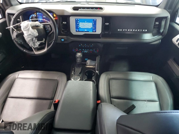 2021 Ford Bronco with VIN 1FMEE5DP8MLA86069, listed as a Copart auction lot 53457875 with 46,575 mi miles and Salvage title. Bid and sale history available at DreamBid. Image 8.