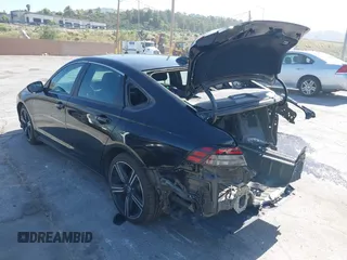 2023 Honda Accord Sport with VIN 1HGCY2F5XPA056005, listed as a IAAI auction lot 42228672 with 75,366 mi miles and . Bid and sale history available at DreamBid. Image 3.