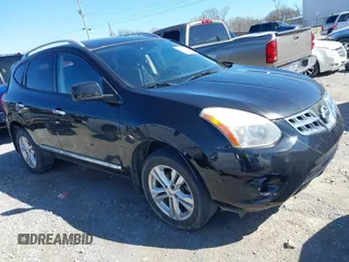 2013 Nissan Rogue S with VIN JN8AS5MT0DW529200, listed as a IAAI auction lot 41852722 with Not Provided miles. Bid and sale history available at carsss.com. Image 1.