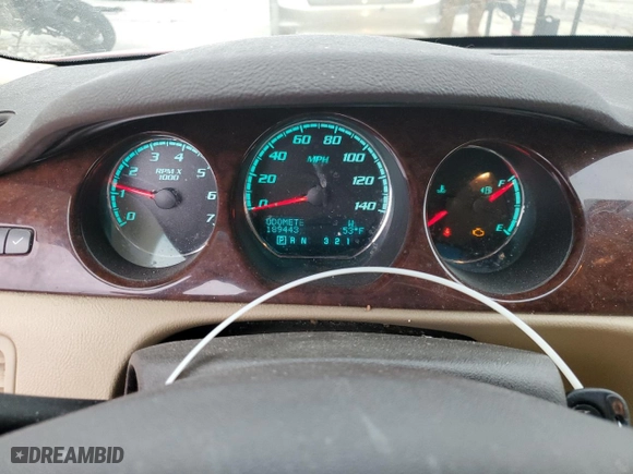 2011 Buick Lucerne CXL with VIN 1G4HC5EM2BU137807, listed as a Copart auction lot 43034725 with 189,443 mi miles and Salvage Title. Bid and sale history available at carsss.com. Image 9.