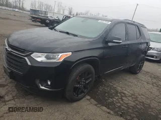 2019 Chevrolet Traverse Premier z VIN 1GNEVKKW0KJ262478, wystawiony jako Copart lot #88351045 z przebiegiem 54 435 mil mil oraz Szkoda całkowita • Salvage title. Historia ofert i sprzedaży dostępna na DreamBid. Obrazek 1.