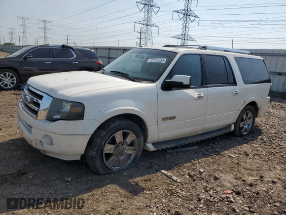 2007 Ford Expedition Max Limited z VIN 1FMFK19527LA41078, wystawiony jako Copart lot #60135235 z przebiegiem 249 137 mil mil oraz Szkoda całkowita • Salvage title. Historia ofert i sprzedaży dostępna na DreamBid. Obrazek 1.