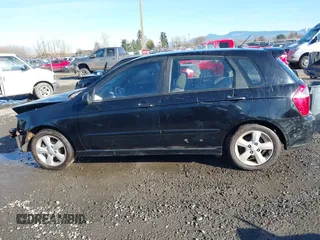 2008 Kia Spectra with VIN KNAFE162485017888, listed as a IAAI auction lot 41334351 with 195,280 mi miles. Bid and sale history available at carsss.com. Image 15.