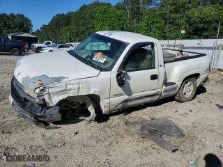 2002 Chevrolet Silverado 1500 LS with VIN 1GCEK14VX2Z209515, listed as a Copart auction lot 56230974 with 321,763 mi miles and Salvage Title. Bid and sale history available at carsss.com. Image 1.