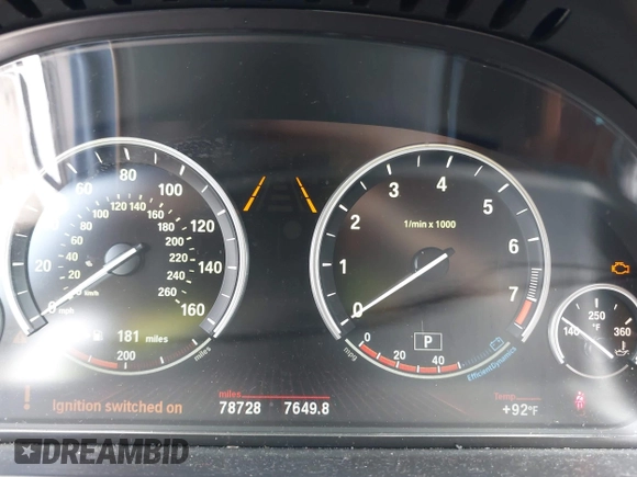 2012 BMW 7 Series 750Li with VIN WBAKB8C54CC964576, listed as a IAAI auction lot 42499443 with 78,728 mi miles and . Bid and sale history available at DreamBid. Image 7.