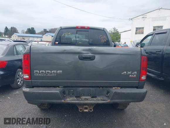 2003 Dodge Ram 2500 ST with VIN 3D7KU28CX3G821085, listed as a IAAI auction lot 41966499 with 293,276 mi miles. Bid and sale history available at carsss.com. Image 16.
