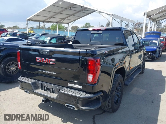 2022 GMC Sierra 1500 with VIN 1GTUUCET2NZ586441, listed as a IAAI auction lot 41957483 with 68,095 mi miles and . Bid and sale history available at DreamBid. Image 4.