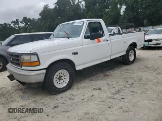 1994 Ford F-150 with VIN 1FTEF15Y4RNA83912, listed as a Copart auction lot 71161824 with 0 mi miles and Salvage Title. Bid and sale history available at carsss.com. Image 1.