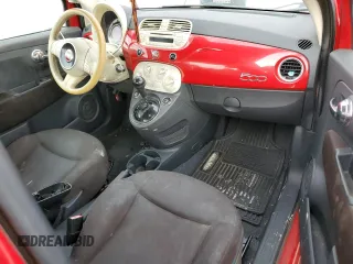 2014 FIAT 500 Pop with VIN 3C3CFFAR1ET252852, listed as a Copart auction lot 48021325 with 110,402 mi miles and Salvage Title. Bid and sale history available at carsss.com. Image 8.