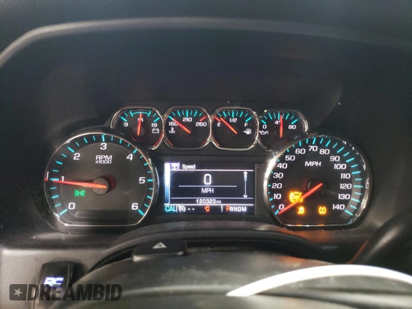 2016 Chevrolet Silverado 1500 LT with VIN 1GCVKREH9GZ308910, listed as a Copart auction lot 47052555 with 120,323 mi miles and Salvage Title. Bid and sale history available at DreamBid. Image 9.
