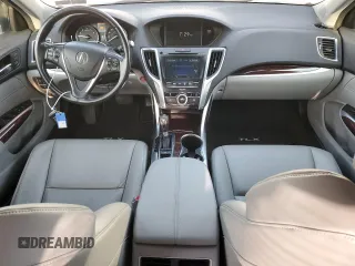 2016 Acura TLX with VIN 19UUB1F34GA006652, listed as a Copart auction lot 59721815 with 130,863 mi miles and Salvage title. Bid and sale history available at DreamBid. Image 8.