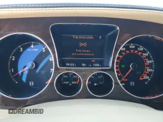 2012 Bentley Flying Spur z VIN SCBBP9ZAXCC076268, wystawiony jako Copart lot #77854304 z przebiegiem 99 103 mil mil oraz Czysty tytuł • Clean title. Historia ofert i sprzedaży dostępna na DreamBid. Obrazek 9.