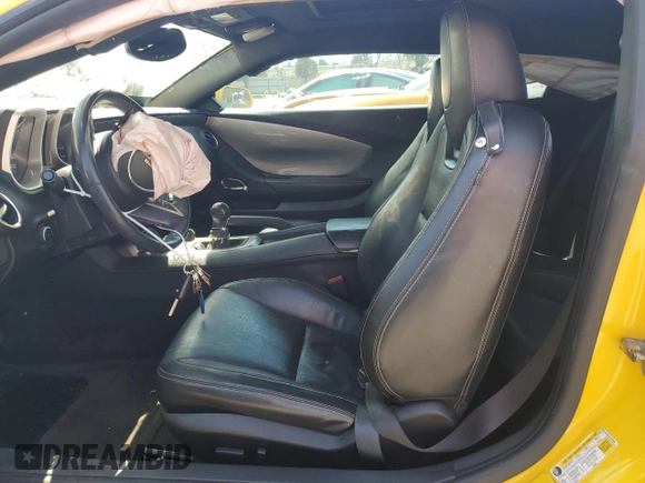 2010 Chevrolet Camaro 2LT with VIN 2G1FG1EV3A9100500, listed as a Copart auction lot 57343735 with 108,434 mi miles and Salvage title. Bid and sale history available at DreamBid. Image 7.