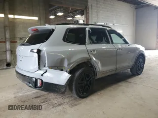 2024 Kia Telluride EX X-Line z VIN 5XYP3DGC3RG427452, wystawiony jako Copart lot #55381405 z przebiegiem 21 614 mil mil oraz Szkody całkowita. Historia ofert i sprzedaży dostępna na DreamBid. Obrazek 3.