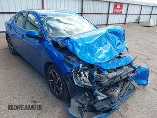 2024 Nissan Sentra SV with VIN 3N1AB8CV6RY279318, listed as a IAAI auction lot 42595215 with Not provided miles and . Bid and sale history available at DreamBid. Image 1.