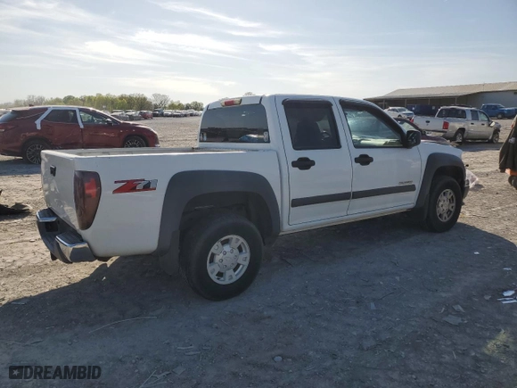 2005 Chevrolet Colorado 1SE LS Z71 with VIN 1GCDS136458189049, listed as a Copart auction lot 52141985 with 199,332 mi miles and Salvage Title. Bid and sale history available at carsss.com. Image 3.