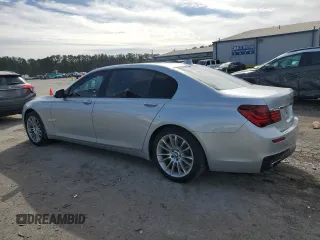 2014 BMW 7 Series ALPINA B7 with VIN WBAYE8C54ED135263, listed as a Copart auction lot 46452435 with 138,731 mi miles and Salvage title. Bid and sale history available at DreamBid. Image 2.